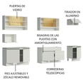 thumbnail image 4 of Cocina Integral 300 cm Blanco Verona Madesa 01, 4 of 5