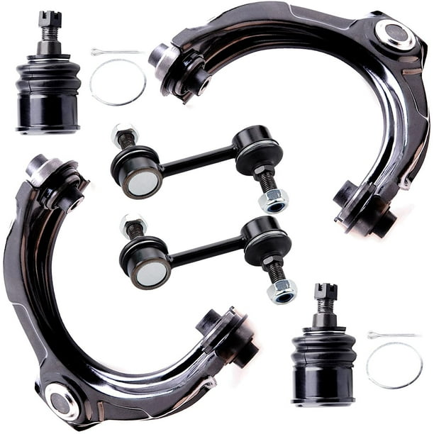 CCIYU Front Left Right Upper Control Arm and Ball Joint Lower Ball