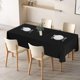 thumbnail image 5 of Mantel IVAPUPU negro rectangular 152x259cm impermeable, 5 of 8