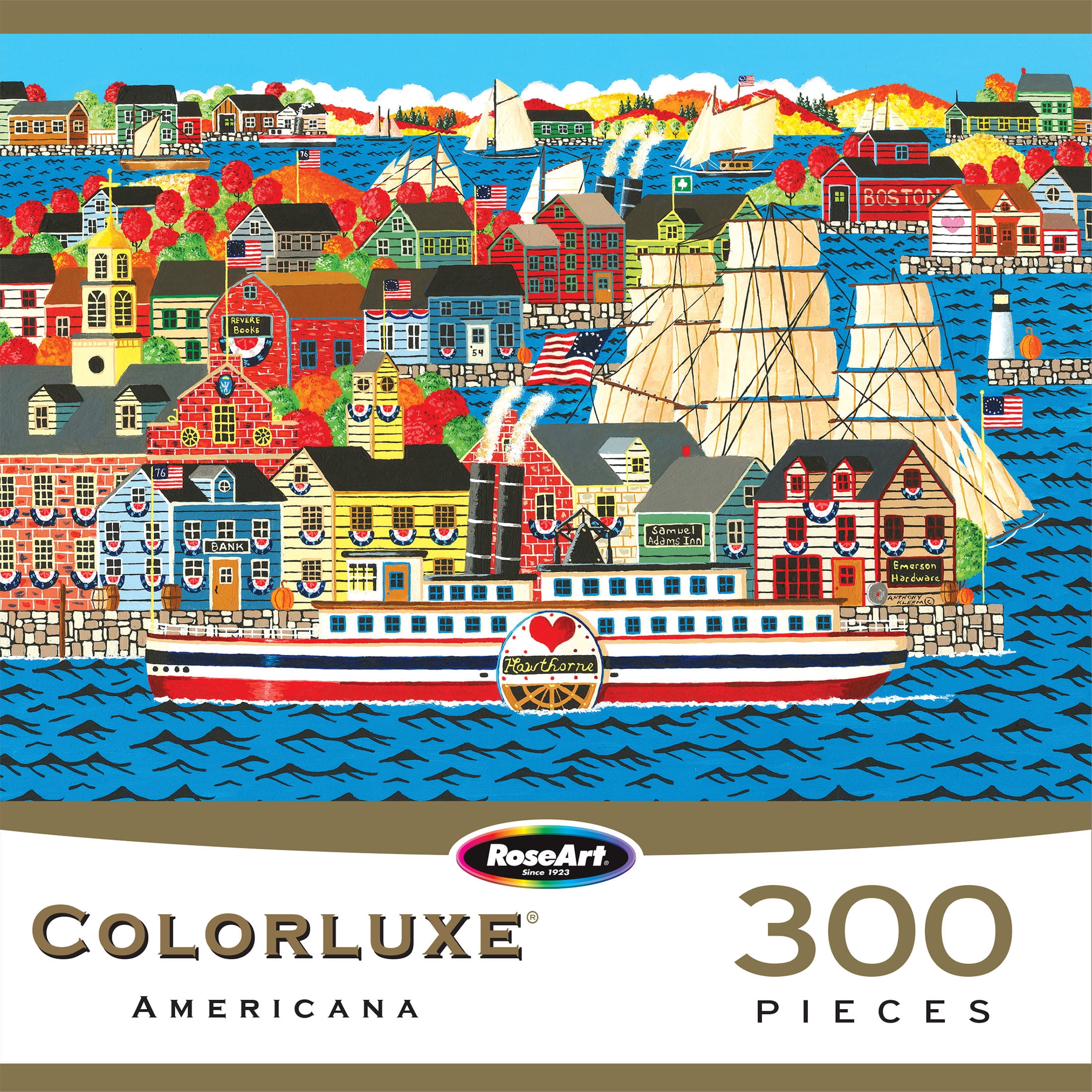Colorluxe by RoseArt 300 Piece Jigsaw Puzzle Assortment