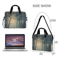 thumbnail image 3 of FORMRS 16" Laptop Bag Carrying Sleeve Case with Handle Travel Shoulder Briefcase, Retro Forest, 3 of 8