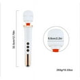 thumbnail image 7 of Artrylin Rechargeable Wand Massager with 10 Powerful Speeds Personal Therapy Body Massager,Portable Massager for Muscle Aches and Sports Recovery (White), 7 of 7