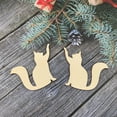 thumbnail image 5 of 30 Pack Wood Dog & Cat Cutouts Unfinished Wooden Dog & Cat Hanging Ornaments DIY Dog & Cat Craft Gift Tags for Thanksgiving Christmas Home Party Decoration Craft Project, 5 of 6
