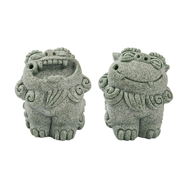 Estatua decorativa de escritorio, figurita decorativa para sala de estar, mesa de terraza Estilo A