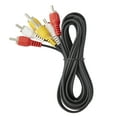 thumbnail image 3 of Newhouse Hardware RCA6-05 Audio/Video 3RCA to 3RCA Cable, For TV, VCR, DVD, and Speaker, 5-Pack, 3 of 4