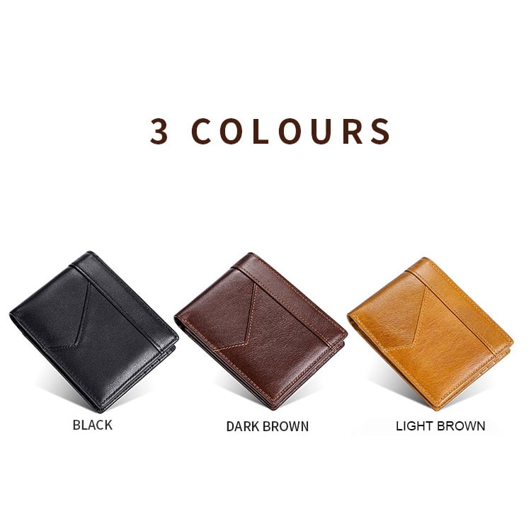 Equilibrium For Gents Quality Faux Leather Bifold Brown Wallets 
