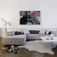 thumbnail image 2 of ARTCANVAS Doberman Dog Breed Colorful Abstract Canvas Art Print - Size: 40" x 26" (0.75" Deep), 2 of 9