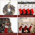 thumbnail image 3 of 4 Pack Christmas Stocking Holder Stocking Hangers for Mantel Christmas Ornament Hooks Adjustable Non-Slip Christmas Stocking Hooks Fireplace Metal Cli, 3 of 5
