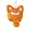 D, variant on Stress Relief Plush Ball, Cute Squeeze Stuffed Doll Pendant Soft Cuddly Animal Figure Hanging Keychain Desk Ornament Portable Comfort Toy Decompression Gift