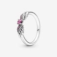 thumbnail image 1 of High Quality 925 Sterling Silver Jewelry Elegant Rhinestone Ring with Original Logo Wedding Party Woman Jewelry Gift, 1 of 7