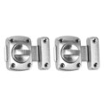 thumbnail image 2 of Door Latch Rust Proof Smooth Edge Comfortable Grasp User Friendly Knob Square Door Lock Latch for Kitchen Door, 2 of 5