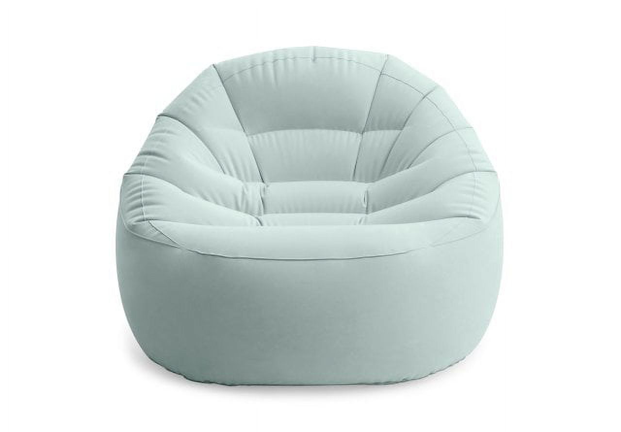 Intex Inflatable Blue Beanless Bag Chair Pump Sold Separately