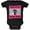 Black, variant on Feminist Activist This Kitty Grabs Back Soft Baby One Piece Black 9-12 M