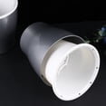 thumbnail image 2 of 2pcs Plastic Lazy Flower Pot Creative Gardening Planter Self Watering Plant Holder Water Storage Pot for Home (Silver, Middle Size), 2 of 5
