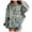 Gray, variant on newwalpole Girl's Graphic Camo Hoodie Long Sleeve Drop Shoulder Hooded Sweatshirts Loose Vintage Pullovers Gray for Size 2-3 Years