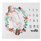 thumbnail image 4 of Fondo De Fotografía De Bebé, Estera De Hito Mensual De Fácil Uso Popular Material De Algodón De Poliéster De Uso Multifuncional Para Accesorios Fotográficos ANGGREK Baby Crawling Mat, 4 of 8