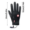 thumbnail image 3 of YWIYIUD 1 Pair Rechargeable Battery Electric Heated Gloves, USB Heating Gloves Thick And Warm Filling Material Suitable For Cold Weather, Electric Heating Gloves for Both Men And Women, 3 of 9