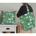 thumbnail image 5 of Soimoi Green Rayon Fabric Text & Soft Drinks Party Fabric Prints By Yard 56 Inch Wide, 5 of 5