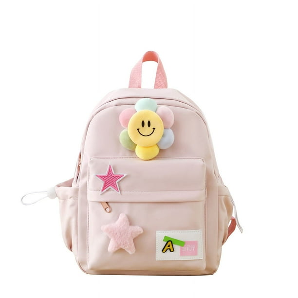 Mochila Ligera Con Libro Dibujos Animados para Apliques Estrellas Bolso Adolescentes Y Niñas