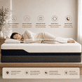 thumbnail image 5 of Dealnight 8" Twin Memory Foam Mattress for Back Pain Relief,Firm Support Mattress,Cooling Gel & Washable Cover,Bed-in-a-Box, 5 of 11