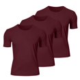 thumbnail image 3 of LONKITO 3-Pack Mens T Shirts Short Sleeve Crewneck Tees Workout Shirts for Lightweight Breathable, Size M, 3 of 7