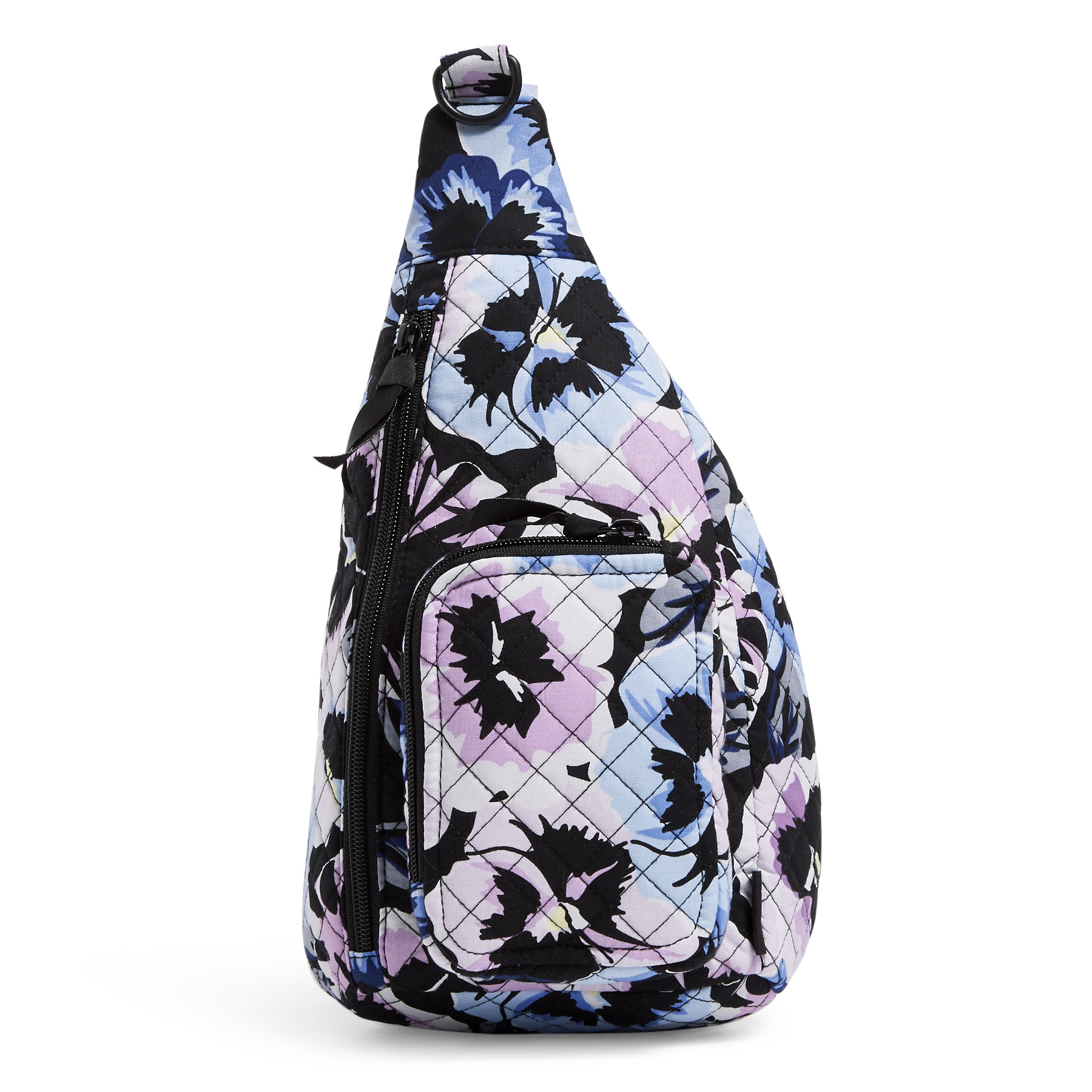 Buy Mini Sling Backpack in Plum Pansies Online Zimbabwe | Ubuy