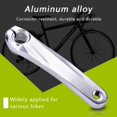thumbnail image 3 of Brazo De Manivela De Bicicleta Izquierdo Resistente A La Corrosión Brazo De Manivela De Bicicleta Fácil De Instalar Para Bicicletas De Montaña Bicicletas De Carretera ANGGREK Otros, 3 of 8