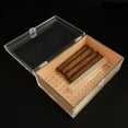 thumbnail image 6 of PatungKu Humidified Acrylic Puritano Box for 40 Puritano Cedar Wood Lined Transparent Case, 6 of 14