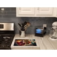 thumbnail image 2 of German Shepherd and Santa Claus Glass Cutting Board 12 in x 15 in, 2 of 5