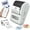 White, variant on Foluu Portable Thermal Label Printers, 2-Inch Wide, Bluetooth, Multi-Scenario- White