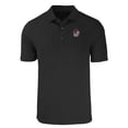 thumbnail image 2 of Men's Cutter & Buck Black Georgia Bulldogs Big & Tall Forge Eco Stretch Recycled Polo, 2 of 3