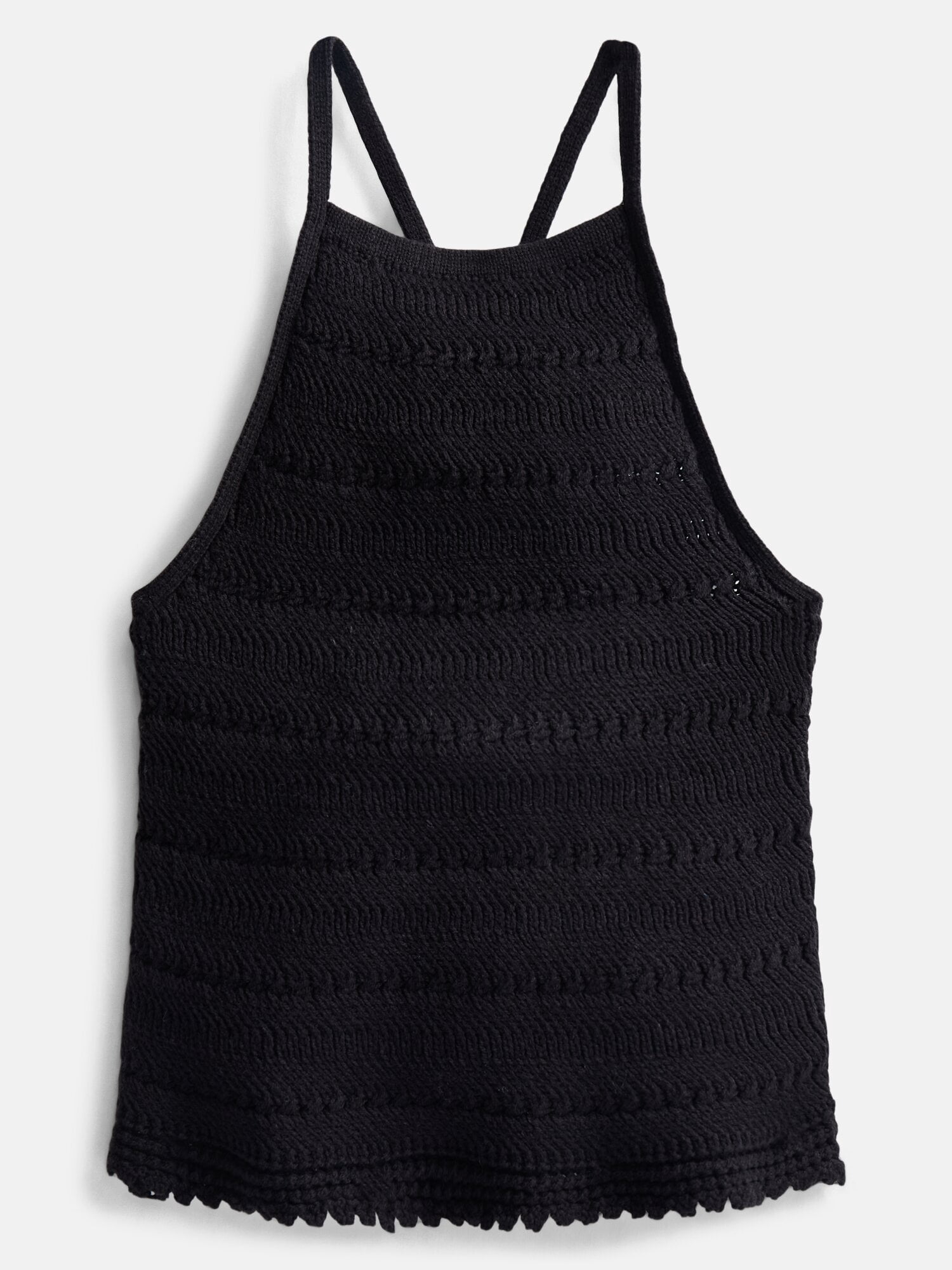 Weekend Academy Girls Crochet Halter Top, Sizes 4-18
