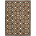 thumbnail image 2 of SAFAVIEH Veranda Jantar Geometric Indoor/Outdoor Area Rug, 8' x 11'2", Chocolate/Terracotta, 2 of 6