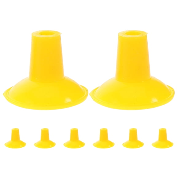 Shisuyan 8pcs Engine Valve Grinding Tool Suction Plate Pneumatic Lapping Tool Suction Plates Valve Guide Tool Valve Grinder Suction Cups