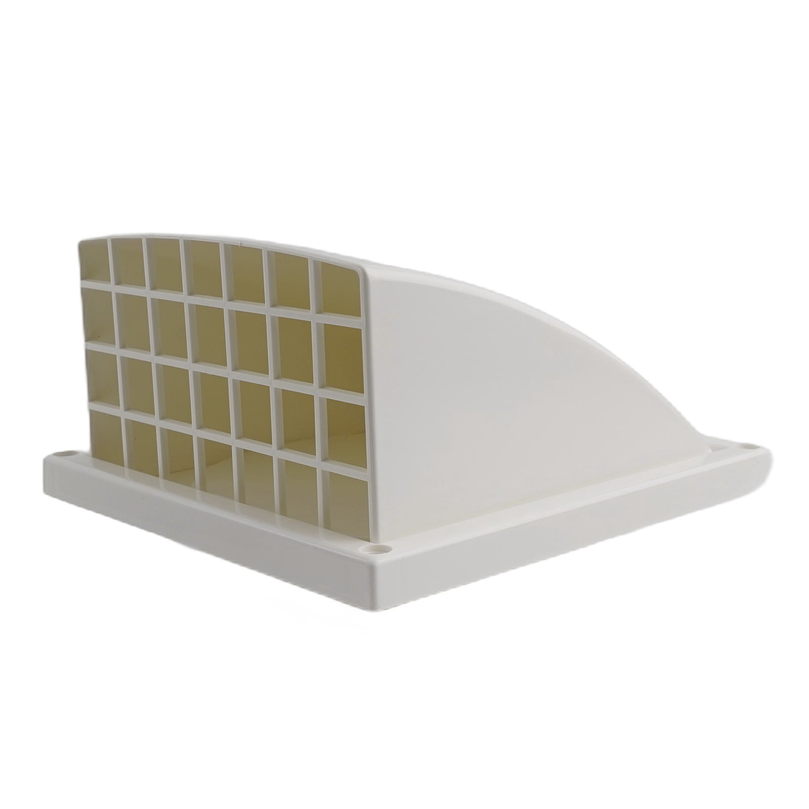 Abs Exterior Wall Ventilation Grille Range Hood Duct Air Outlet With Valve 150Mm Smile Home