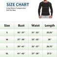thumbnail image 2 of ANYFIT WEAR Men Athletic Cool Dry Fit T Shirts Long Sleeve Fitness Running Sports Muscle Gym Workout Patchwork Undershirt, 2 of 6