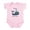 Petal Pink, variant on CafePress - Whale Hello There Body Suit - Baby Light Bodysuit, Size Newborn - 24 Months