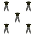 thumbnail image 3 of ZheElen Action Figurine Military Suits 12 Inch Accessories Style 7 5Set, 3 of 6