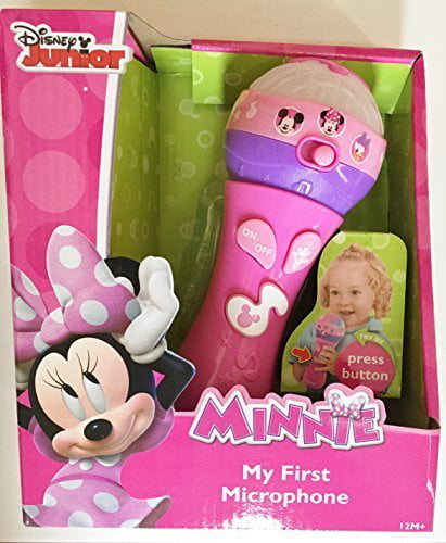 MINNIE MOUSE SINGING MICROPHONE WITH LIGHTS 