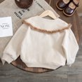 thumbnail image 4 of Autumn Toddler Girl Pullover Sweatshirt Casual Flowers Printed Long Sleeve Tops Fall Spring Clothes Kids Clothes Girls, 4 of 6