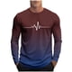 thumbnail image 2 of Blusas y camisas de manga larga con cuello redondo, moda casual para hombre, camisetas deportivas estampadas, blusas de manga larga con cuello redondo, camisas, blusas para hombre, blusa de poliéster, 2 of 5