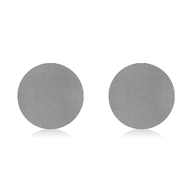 tredstone Plaque de Filtre à Café en Acier Inoxydable Réutilisable Écran en Maille de Porte-Filtre Rond Universel Filtrant Maison Bureau Hôtel 54mm 2Ensemble
