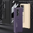 thumbnail image 2 of Funda para teléfono Honor Magic V2, carcasa rígida ultrafina mate con soporte magnético y clip, sencilla y moderna, compatible con Huawei V2, 2 of 4