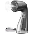 thumbnail image 1 of Vaporizador de ropa HiLIFE de 1100 W con depósito grande de 300 ml, vaporizador portátil para ropa, antiarrugas, tamaño de viaje compacto, solo para 120 V (gris), 1 of 5