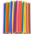 thumbnail image 3 of Nvzi 100Pcs 0.23*7inch Disposable Drinking Plastic Straws-Pink, 3 of 5