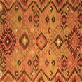 thumbnail image 1 of Ahgly Company Indoor Square Southwestern Orange Country Area Rugs, 6' Square, 1 of 1