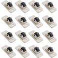 thumbnail image 1 of nipocaio Remplacement Universel pour Porte-Rouleau de Toilette à Ressort en Plastique, Argent, 16cm, 1 of 5