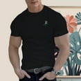 thumbnail image 2 of Men's Cotton T-Shirt Graphic Design Athlete Riding A Horse 16 Colors, 2 of 17
