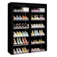 thumbnail image 1 of Zapatera Mueble para Zapatos Organizador con Varios Compartimientos Color Negro, 1 of 5