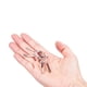 thumbnail image 4 of 8 Pcs Metal Wire Puzzle Toy Brain Teaser Game Mind Test Ring Kids Gift, 4 of 9